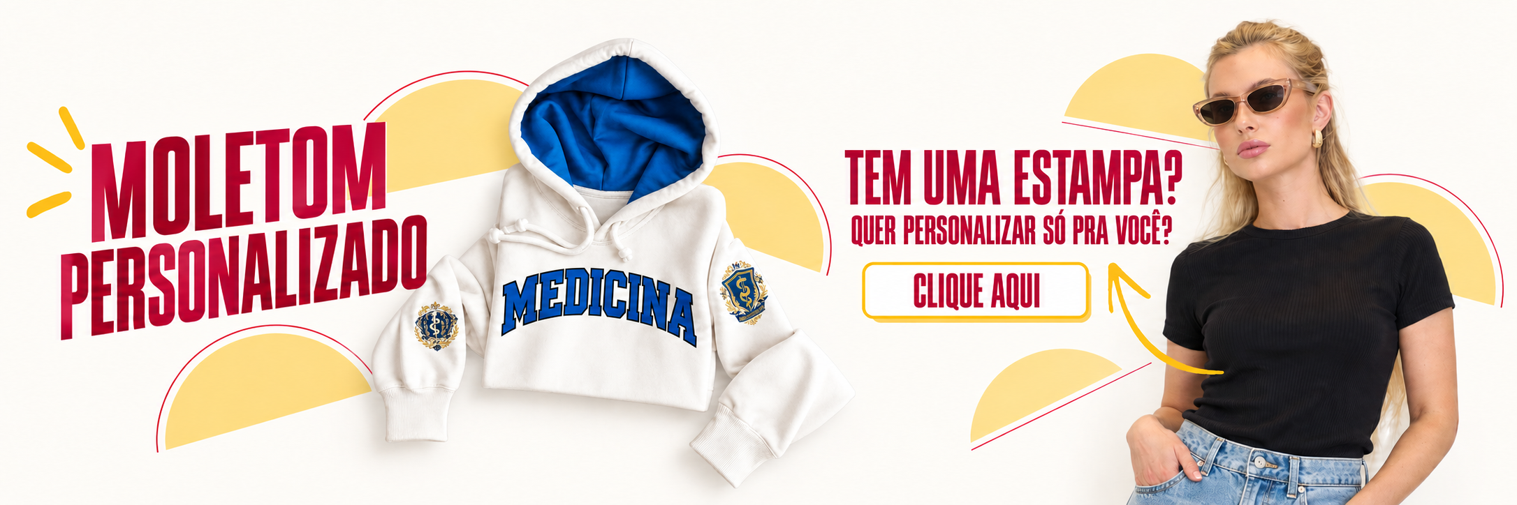 Moletom e camiseta personalizados. Escolha sua estampa